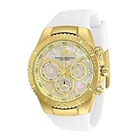 TechnoMarine Manta Chronograph Quartz White Mother of Pearl Dial Ladies Watch TM-220071