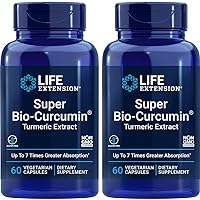 Super Bio-Curcumin - 400 Mg - 60 Caps (Pack of 2)