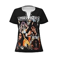 Chief Rapper Keef Singer V Neck T Shirt Woman's Summer Casual Tee Fashion Short Sleeve Clothes