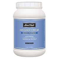 Multi-Purpose Massage Crème, Professional Massage Cream with Aloe Vera to Relax Sore Muscles, Increase Circulation & Repair Dry Skin, Full Body Moisturizer Cream, 1 Gal, Label may Vary
