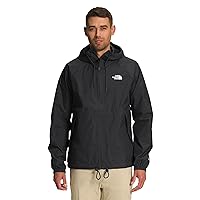 THE NORTH FACE Men's Waterproof Antora Rain Hoodie Jacket (Standard and Big Size), TNF Black, X-Large