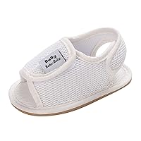 Kids Sandals Baby Mesh Breathable Skin-Friendly Solid Color Soft Sole Shoes Children Open Toe Anti-Slip Sneakers