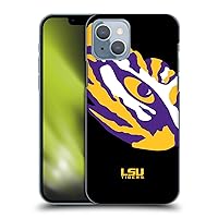 Head Case Designs Officially Licensed Louisiana State University LSU Oversized Icon Hard Back Case Compatible with Apple iPhone 14