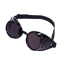 Forum Novelties mens Goggles Steampunk Costume Accessory, Black, One Size US