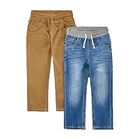 Cat & Jack Toddler Boys' 2pk Solid Pants -