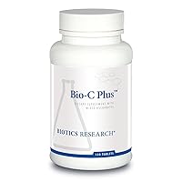 Biotics Research Bio C Plus Provides VIT C as Mixed Mineral Ascorbates with Citrus Bioflavonoids, SOD and Catalase. VIT C Plus Bioflavonoids, Potent Antioxidant, Immune System 100Tabs