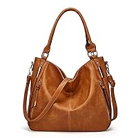 Handbags for Women Shoulder Tote Zipper Purse PU Leather Top-handle Satchel Bags With Tassle