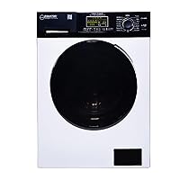 Equator All-In-One VENTED/VENTLESS Washer-Dryer 1.9cf/18lb SANI 1400RPM 110V (White/Black)