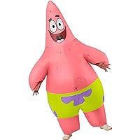 Rubie's Adult SpongeBob SquarePants Inflatable Patrick Star Costume, As Shown, One Size