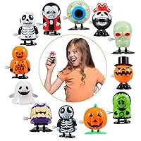 12 Pcs Halloween Wind Up Toy Assortments for Halloween Party Favors Gift Bag Fillers, Halloween Games