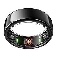 Oura Ring Gen3 Horizon - Black - Size 13 - Smart Ring - Size First with Oura Sizing Kit - Sleep Tracking Wearable - Heart Rate - Fitness Tracker - 5-7 Days Battery Life