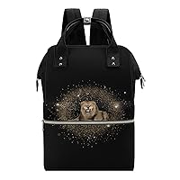 African Lio Large Capacity Shoulder Bag Waterproof Mommy Tote Bags Travel Diaper Backpack for Women