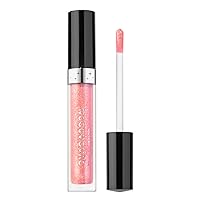 Diamond Lip Gloss - Concentration of Pearls Gives Dazzling Shine - Light and Moisturizing Film with Excellent Hold - Spreads Evenly with No Stickiness - 856 Baby Pink - 0.09 oz