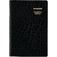 AT-A-GLANCE Telephone & Address Book, 600+ Entries, 4