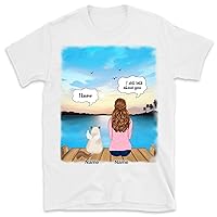 I Still Talk About You I Love You, Personalized Gift for Cat Mom, Just a Girl Who Loves Cats, Custom Shirt for Cat Lovers, Memorial Gifts