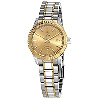 Tudor Style Automatic Champagne Dial Ladies 28 mm Watch M12113-0001
