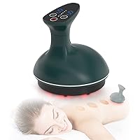 KTS Cupping Massager, 3 in 1 Electric Gua Sha Set, Home Use Scraping Cupping Therapy, 9 Level Suction & Heating for Back Body Pain Relief