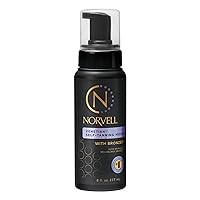 Norvell Venetian Sunless Self Tanner Mousse with Bronzer, 8 Fl Oz - Instant Self Tanning - Natural Looking - Anti-Orange - Fake Tan for Bronzing Glow