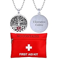 Personalized Medical Alert Necklace Custom ID Name ICE Disease Awareness Medal Pendant Stainless Steel Emergency Alarm Jewelry for Women Men Children