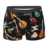 Guitars-standard-scale-2_00x Print Men's Boxer Briefs Underwear Trunks Stretch Athletic Underwear for Moisture Wicking