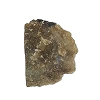 GEMHUB 32.6 CT Natural Rough Black Labradorite Crystal, Genuine Labradorite Uncut Rough Healing Crystal