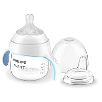 Philips AVENT Natural Trainer Sippy Cup with Natural Response Nipple and Soft Spout, 5oz, 1pk, SCF263/01