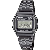 Casio Watch A158WETB-1AEF, gray, A158WETB-1AEF