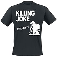 Killing Joke T Shirt Requiem Band Logo Official Mens Black