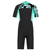 iiniim Girls Boys Athletic Swimsuit One-Piece Swimwear Rash Guadr UV Protection Beach Bathing Suit