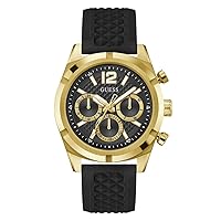 GUESS Gold-Tone Chronograph Watch