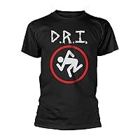 Dirty Rotten Imbeciles D.R.I. T Shirt Skanker Band Logo Official Mens Black Size M