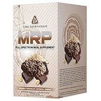 Platinum MRP Full Spectrum Meal Replacement, Sustained Release For All Day Amino Acid Support, 27G Protein, 2.43 oz Per Packet, 10 Packets (10 Packets, Double Chocolate Oatmeal Cookie)