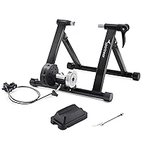 Bike Trainer: 8 Level Resistance Magnetic Stationary Bike Stand for 26-28