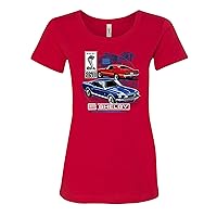 Shelby GT 500 Cobra Licensed Official Womens T-Shirts Fit