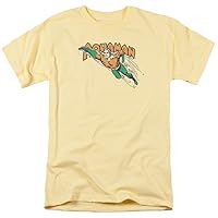Trevco Men's Dc Aquaman Ride Free Adult T-Shirt