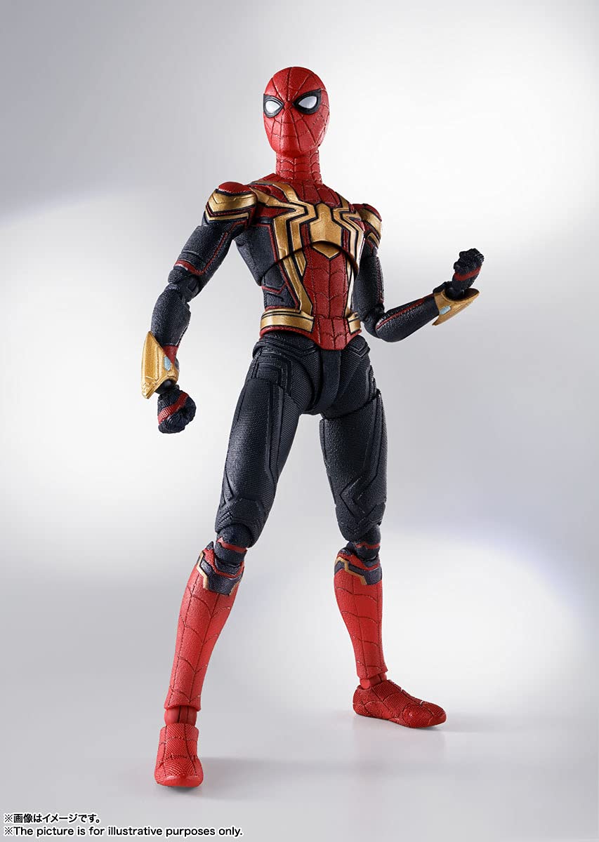 Mua . Figuarts Spider-Man (Integrated Suit) (Spider-Man: No Way Home),  Approx.  inches (150 mm), ABS & PVC Pre-painted Action Figure trên  Amazon Nhật chính hãng 2023 | Giaonhan247