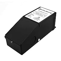 HitLights 40W Dimmable Driver, Magnetic LED Driver, 120VAC to 24VDC Transformer, Lutron and Leviton Compatible for LED Strip Lights, Constant Voltage LED, USA Made