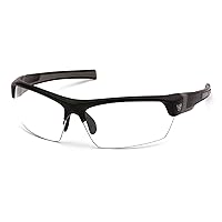 Venture Gear Tensaw Safety Glasses Black Frame Clear Anti-Fog Lens