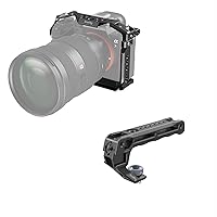 SmallRig Camera Cage Kit for Sony a7R III and a7 III Series, with Camera Cage and Top Handle with 3/8
