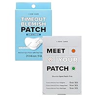 I DEW CARE Hydrocolloid Acne Pimple Patch - Timeout Blemish Chin & Cheeks + Meet Your Patch Set Bundle