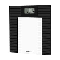 Health o Meter Glass Weight Tracking Digital Scale for Body Weight, Bathroom Scale, 2 Users, Accuracy & Precision, LCD Display, 400 lbs Capacity, Batteries Included