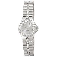 Women's 0132 Wildflower Collection Crystal Accented Stainless Steel Watch