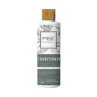 MEG+ Conditioner with herbal infusion & silica content herbs | Damaged & Colored Hair Repair | Silk amino acid | Color & Damaged Hair Repair | Natural Ingredients | Sweet Almond Oil Jojoba Oil 8oz 240 ml