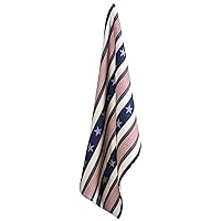 Primitives by Kathy 32744 Patriotic Dish Towel, 18 x 28-Inches, Stars & Stripes