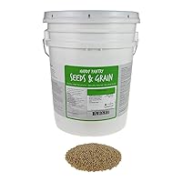 Organic Pearled Barley (Hulled) - 30 Lb Re-Sealable Bucket - Barley Grains for Flour, Bread, Beer Making Animal Feed, Food Storage & More