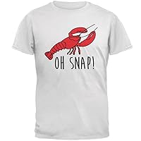 Lobster Crustacean Oh Snap Mens Soft T Shirt