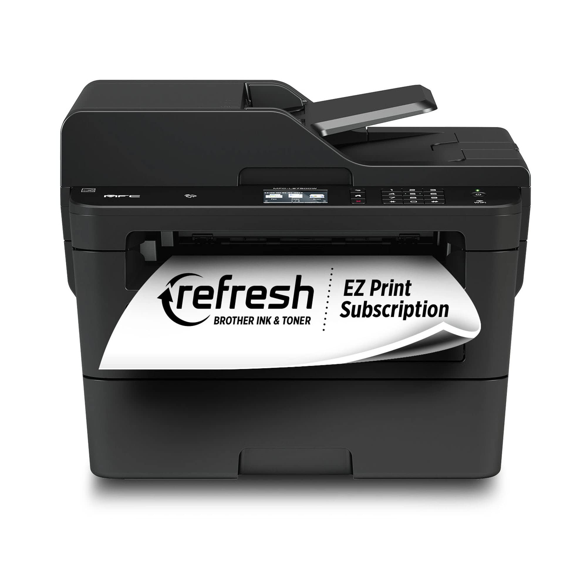 Brother MFCL2750DW Monochrome All-in-One Wireless Laser Printer, Duplex Copy & Scan, Includes 4 Month Refresh Subscription Trial and Amazon Dash Replenishment Ready