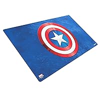 Marvel Champions Captain America Game Mat | Slip-Resistant 24