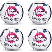 Mini Brands Disney Store Exclusive Series 1 Capsule Collectibles (4 Capsules)