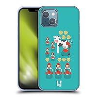 Head Case Designs Maids-A-Milking 12 Days of Christmas Soft Gel Case Compatible with Apple iPhone 13